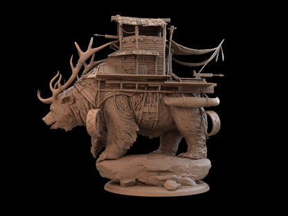 Ursalioth Bear Lodge by Dragon Trappers Lodge | Please Read Description | Print on Demand