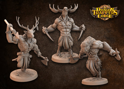 Frontier Minotaurs by Dragon Trappers Lodge | Please Read Description | Print on Demand