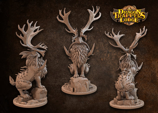 Jackalope King by Dragon Trappers Lodge | Please Read Description | Print on Demand