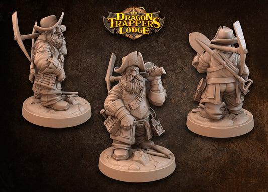 Gavil Decken (Dwarven Prospector) by Dragon Trappers Lodge | Please Read Description | Print on Demand