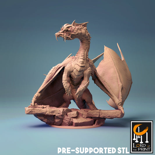 Brine Dragons and Drake by Rescale Miniatures | Please Read Description