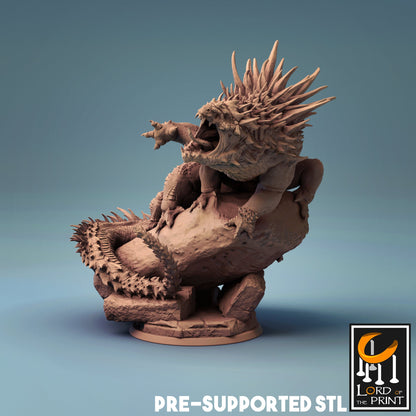 Basilisk by Rescale Miniatures | Please Read Description | Print on Demand