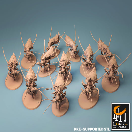 Leafwalker Cavalary by Rescale Miniatures | Please Read Description | Print on Demand