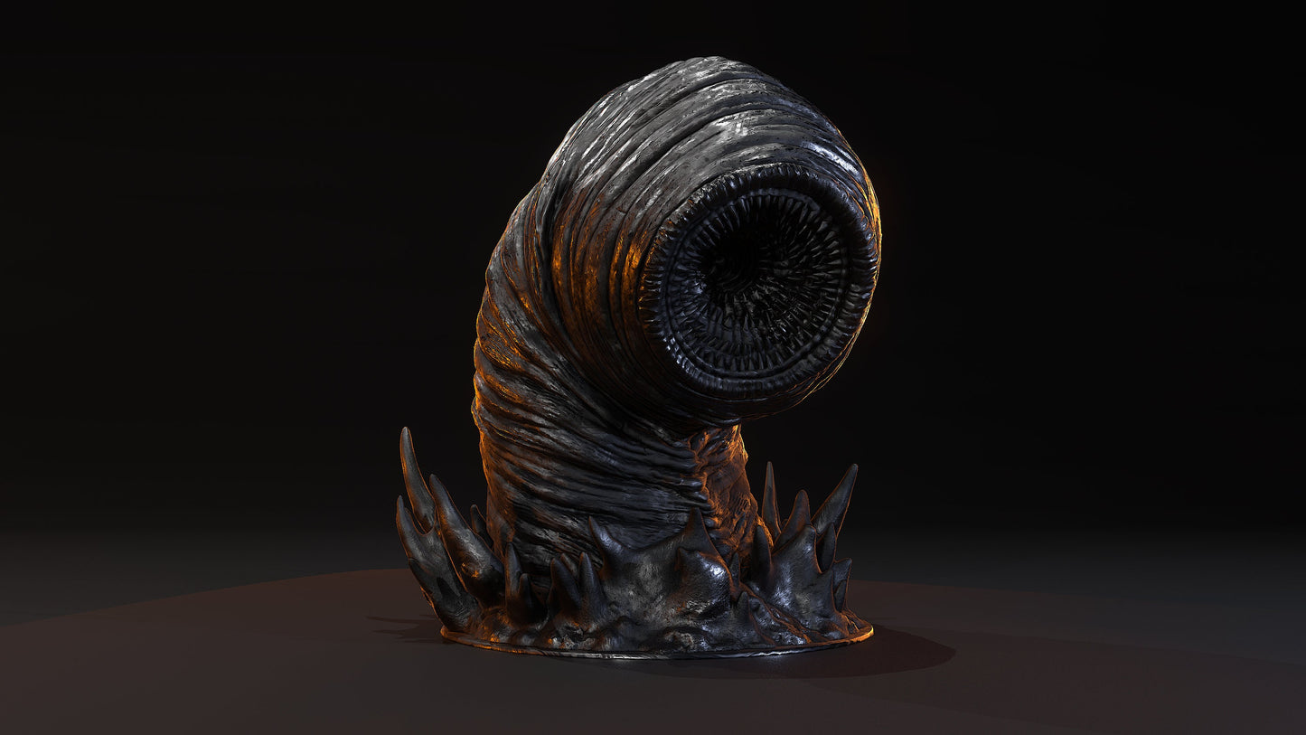 Wasteland Worm by Dragon Trappers Lodge | Please Read Description | Print on Demand