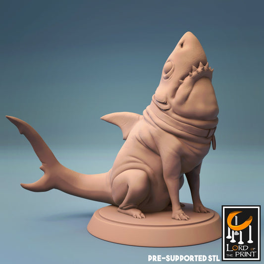 Max, Shark pup by Rescale Miniatures | Please Read Description | Print on Demand