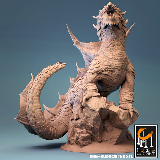 Brown Dragons by Rescale Miniatures | Please Read Description | Print on Demand