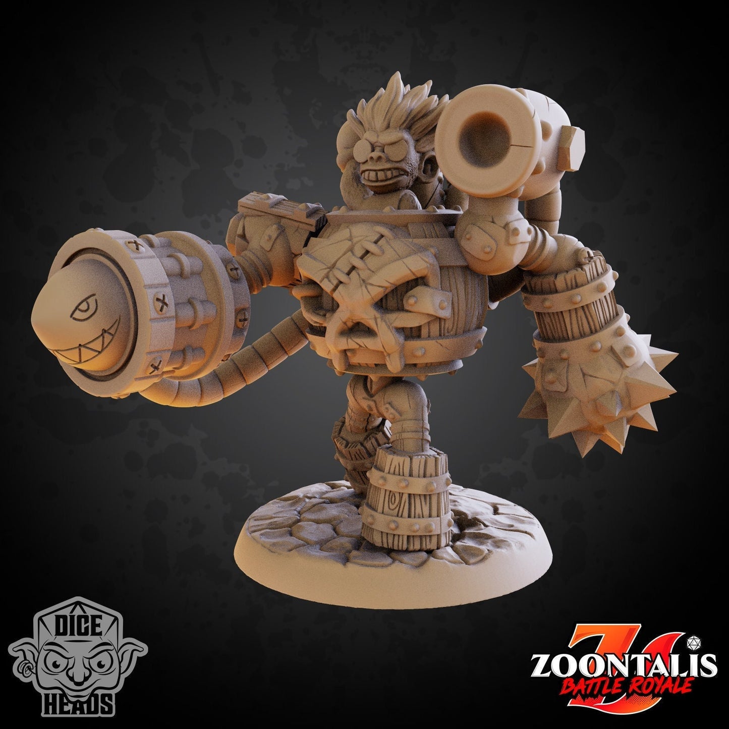 Zoontalis Boss and Terrain, April 2022 by Dice Heads