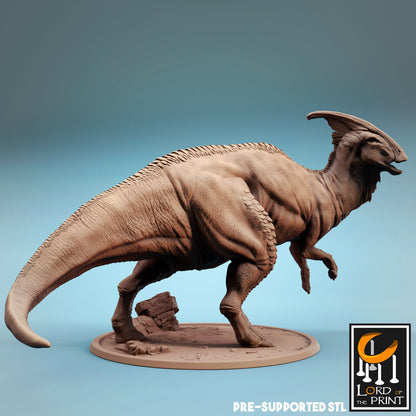 Parasaurolphus by Lord of the Print