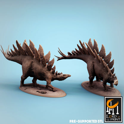 Stegosaurs by Rescale Miniatures | Please Read Description | Print on Demand