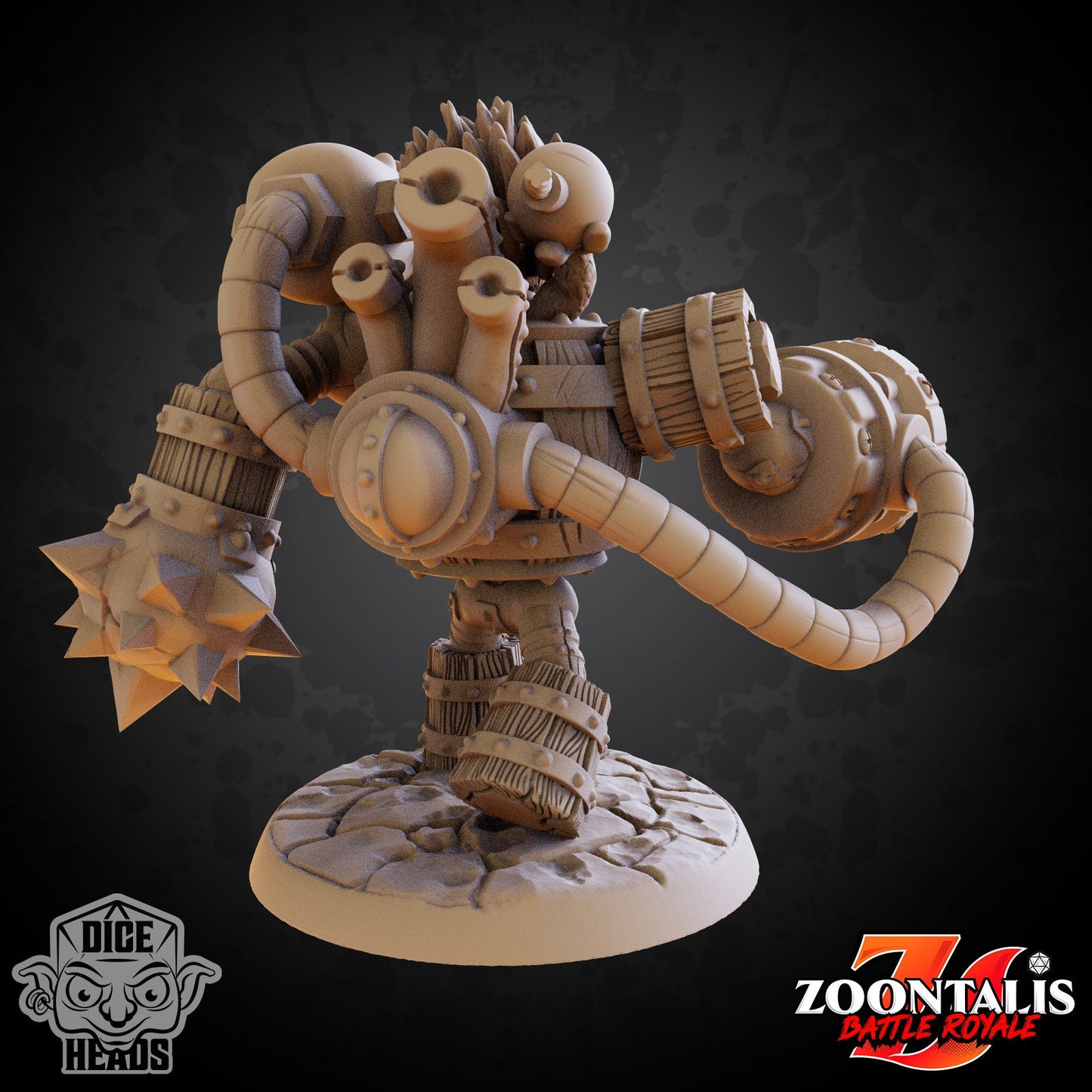 Zoontalis Boss and Terrain, April 2022 by Dice Heads