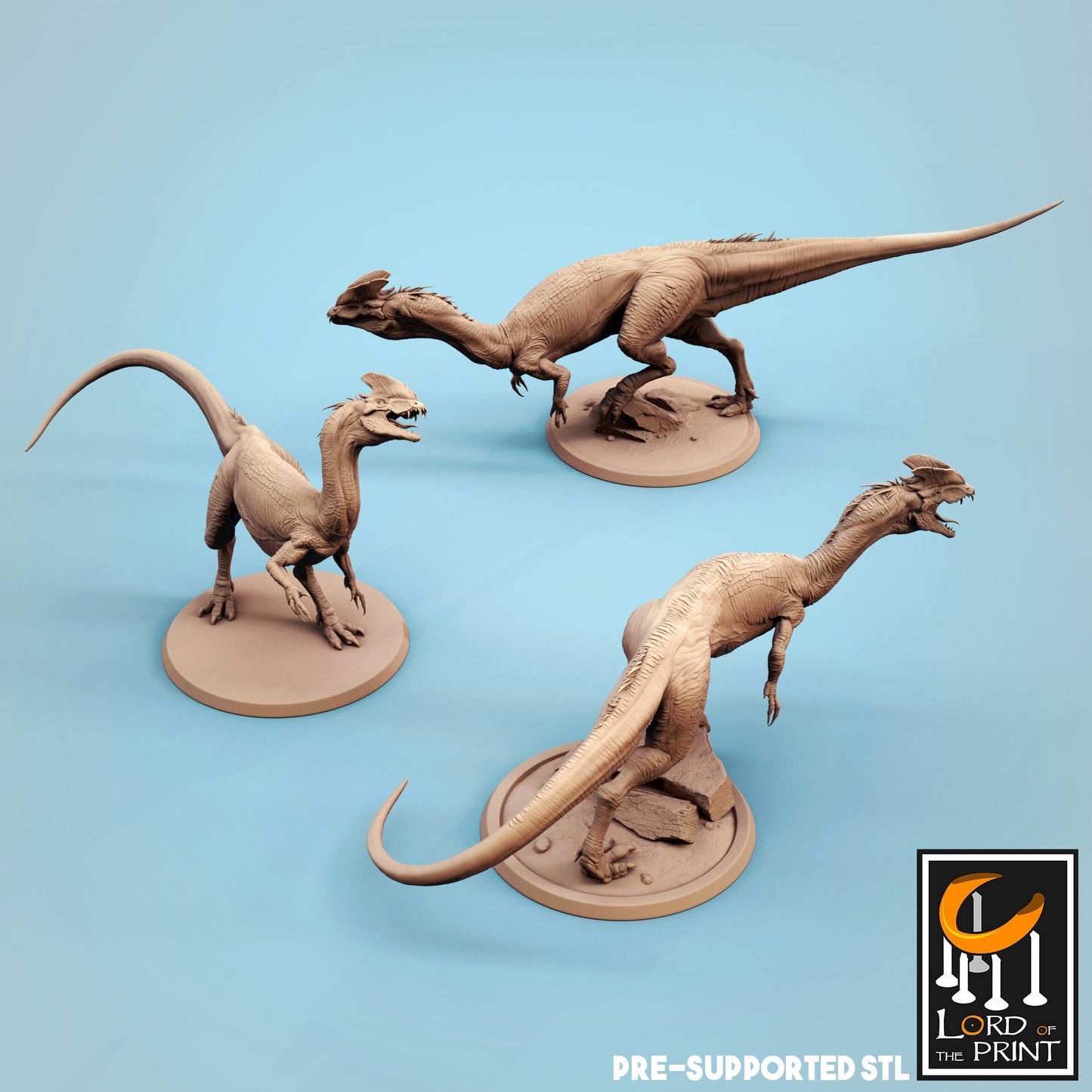 Dilophosaurus by Lord of the Print