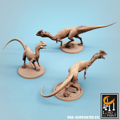 Dilophosaurus by Rescale Miniatures | Please Read Description | Print on Demand