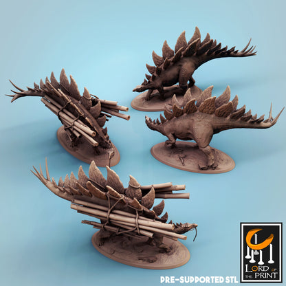 Stegosaurs by Rescale Miniatures | Please Read Description | Print on Demand