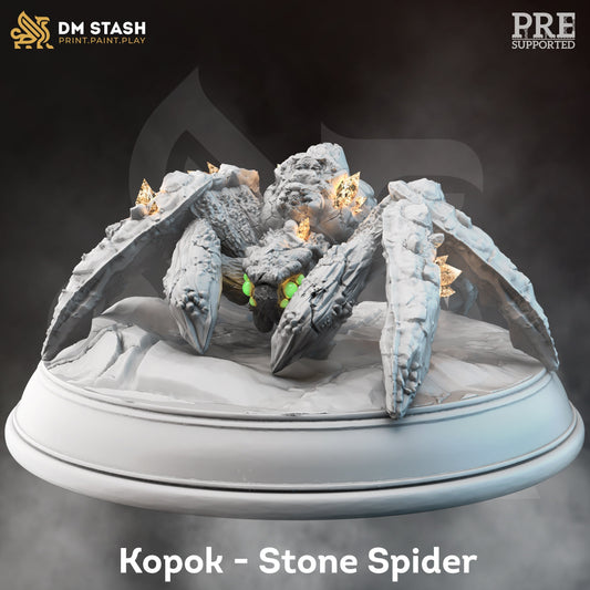 Kopok - Stone Spider by DM Stash | Please Read Description | Print on Demand