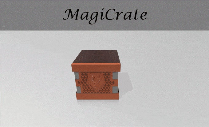 Magicrate  - 3D Printed Modular GM Box
