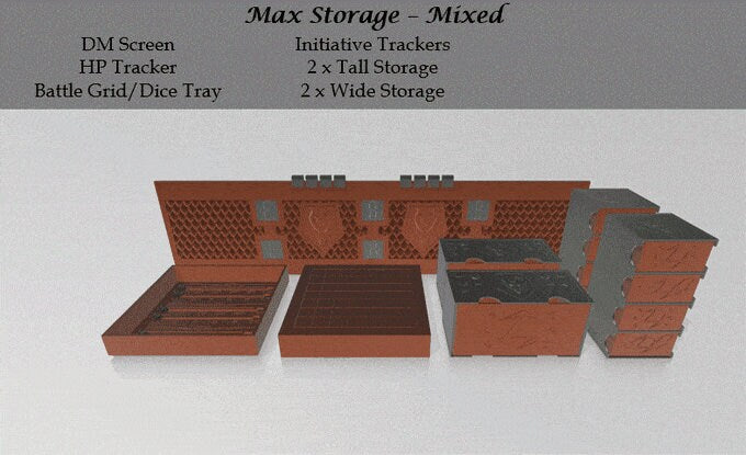 Magicrate  - 3D Printed Modular GM Box