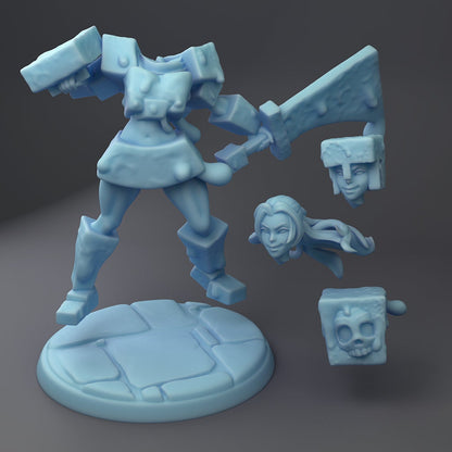 Gelatinous Cube Hunters by Twin Goddess Miniatures