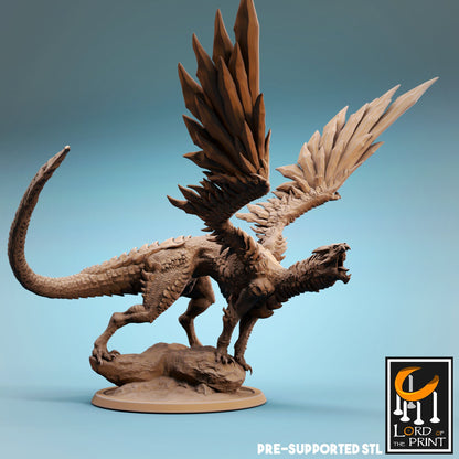 Steel Dragons by Rescale Miniatures | Please Read Description | Print on Demand