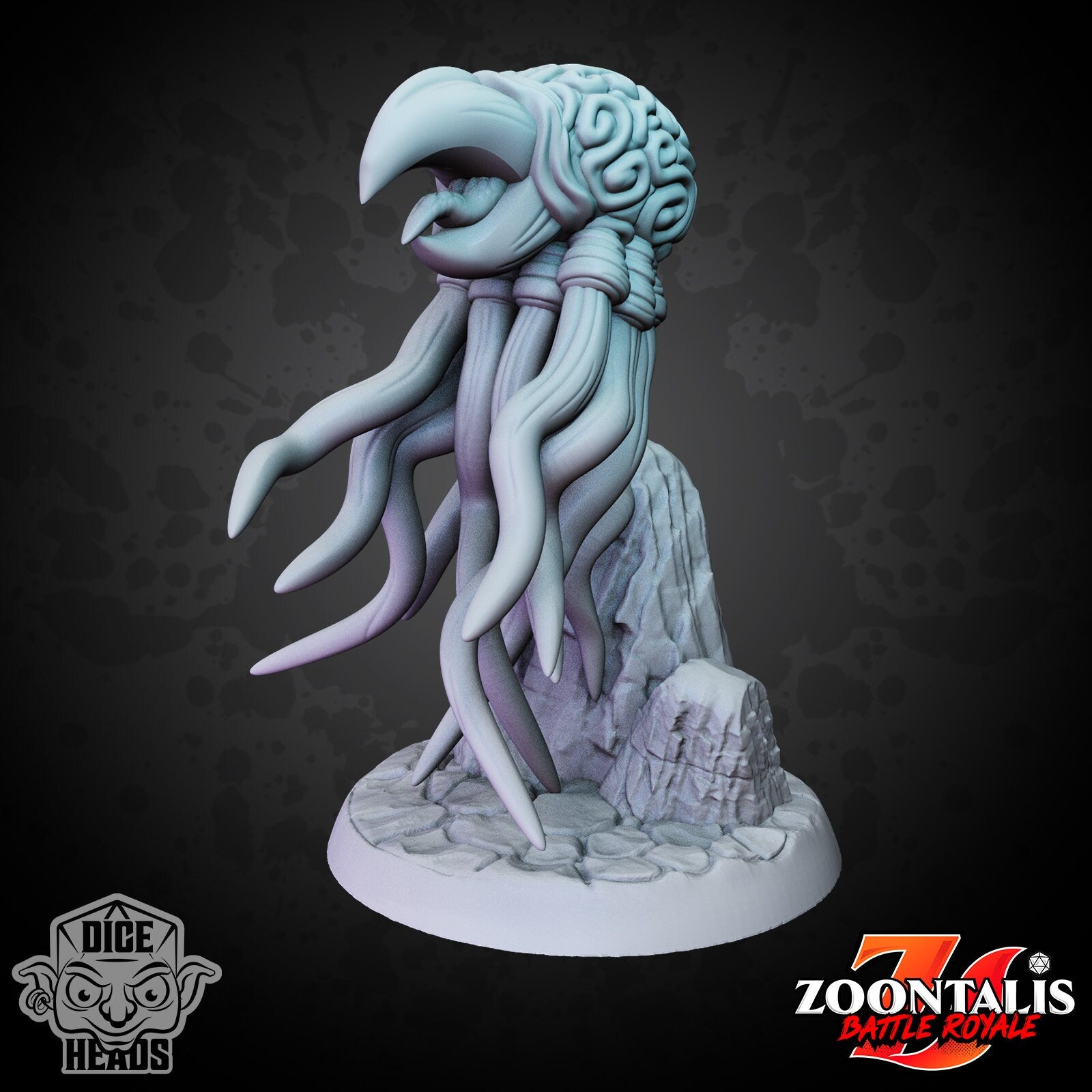 Underdark Monsters by Dice Heads | Miniature | TTRPG | Unpainted