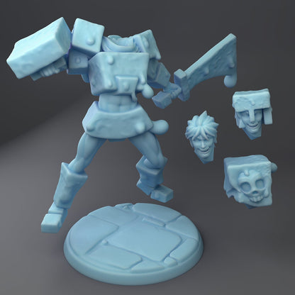 Gelatinous Cube Hunters by Twin Goddess Miniatures