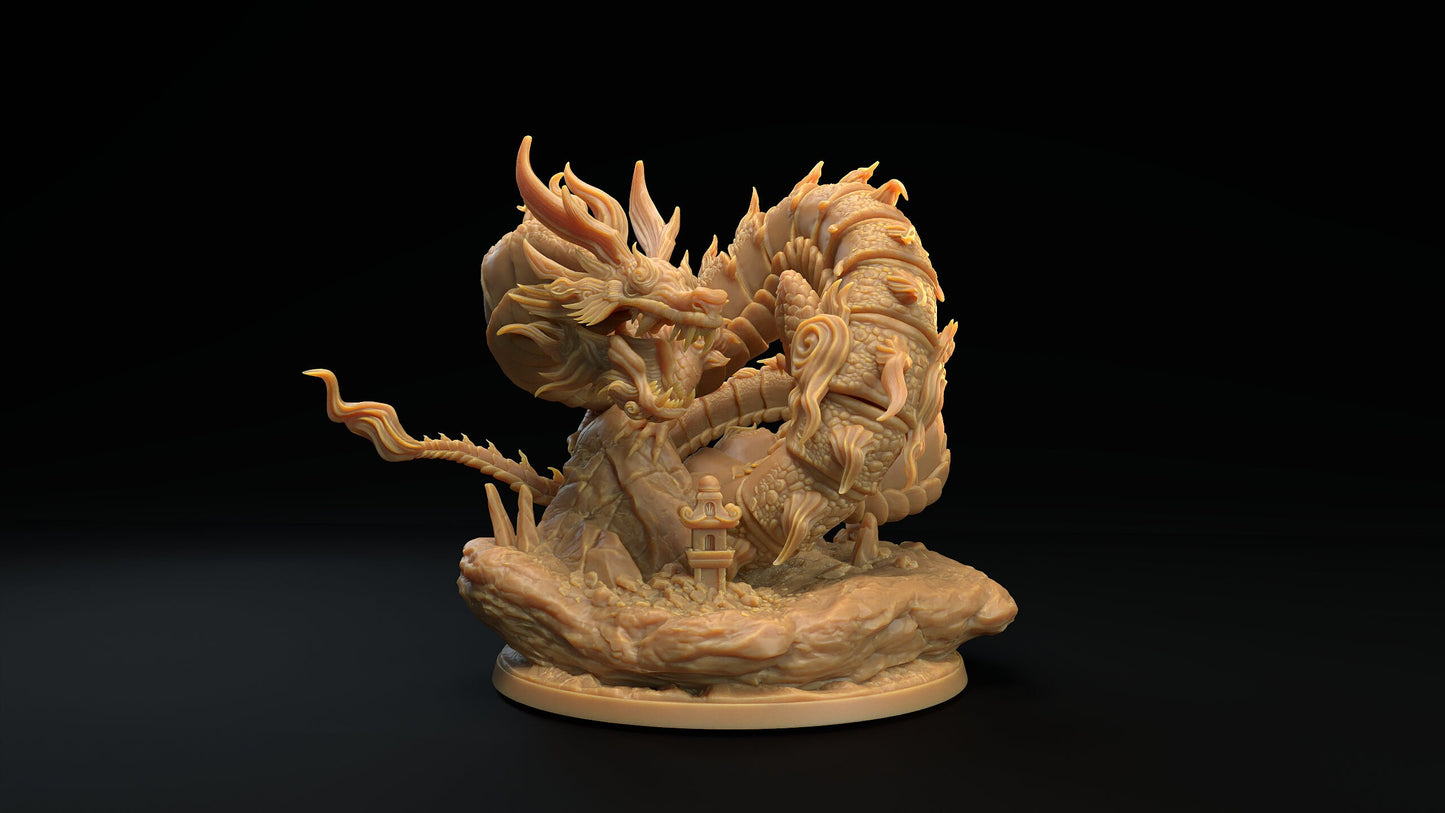 Jade Dragon by Dragon Trappers Lodge | Please Read Description | Print on Demand