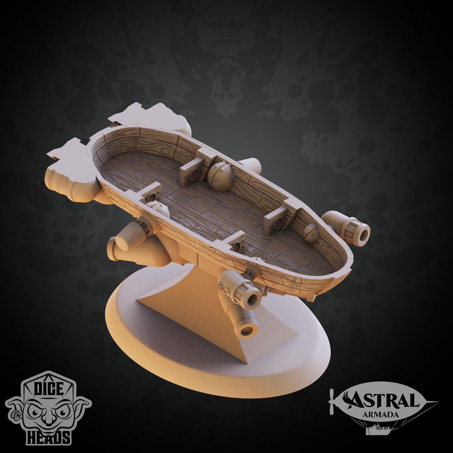 Artificer Dreadnought Airship by Dice Heads