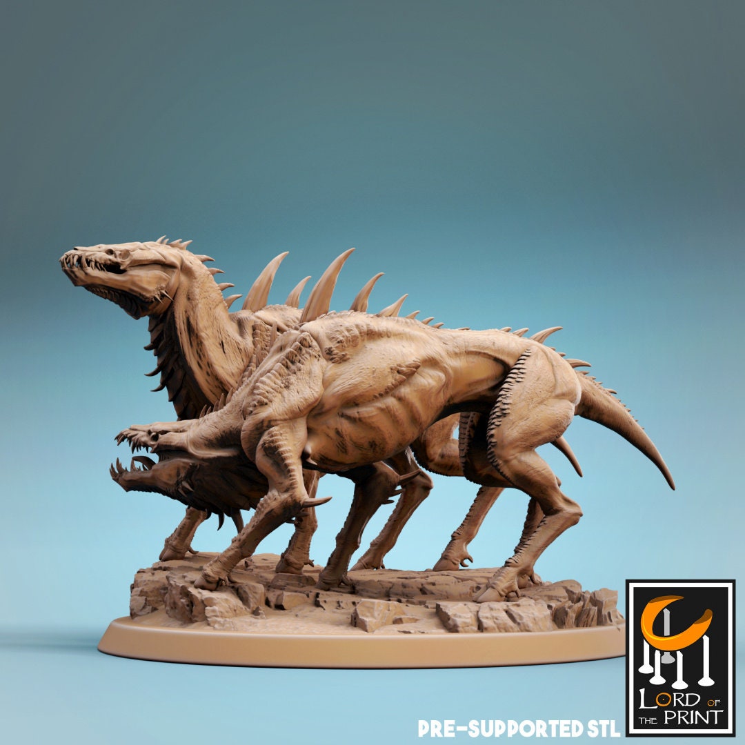 Infernum Dogs by Rescale Miniatures | Please Read Description | Print on Demand