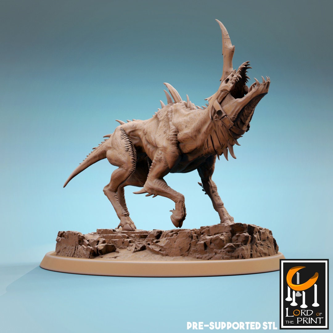 Infernum Dogs by Rescale Miniatures | Please Read Description | Print on Demand