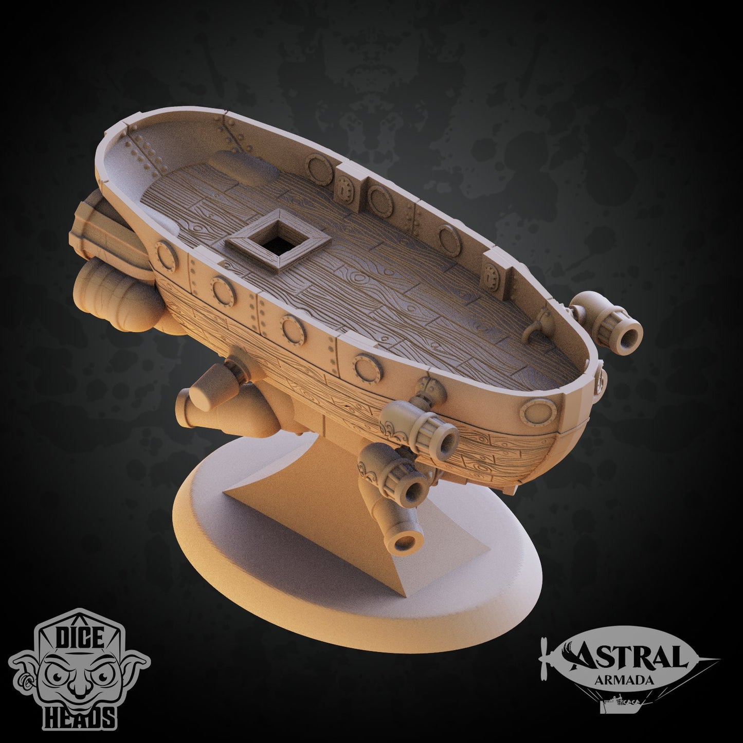 Artificer Dreadnought Airship by Dice Heads