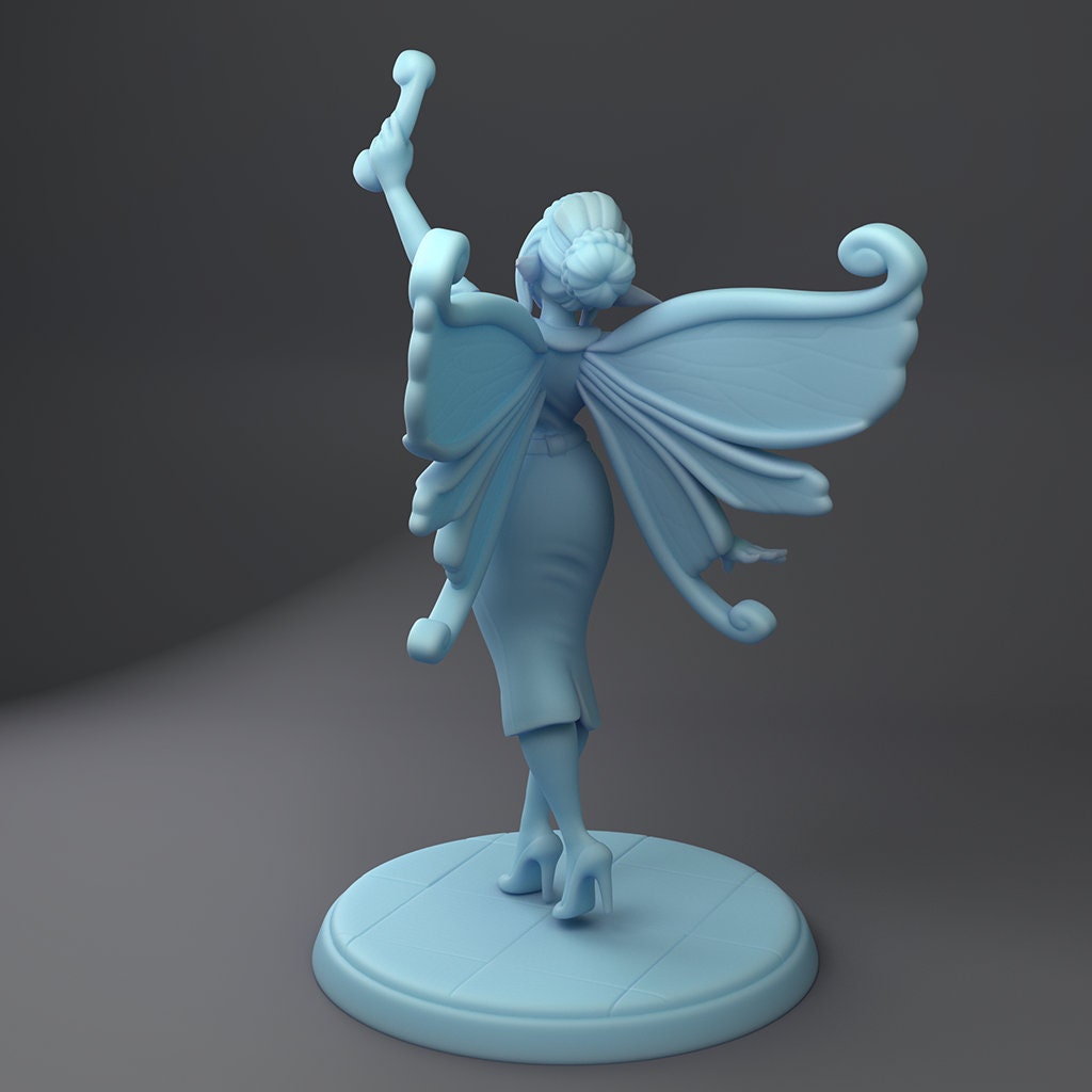 Fairy Secretary by Twin Goddess Miniatures