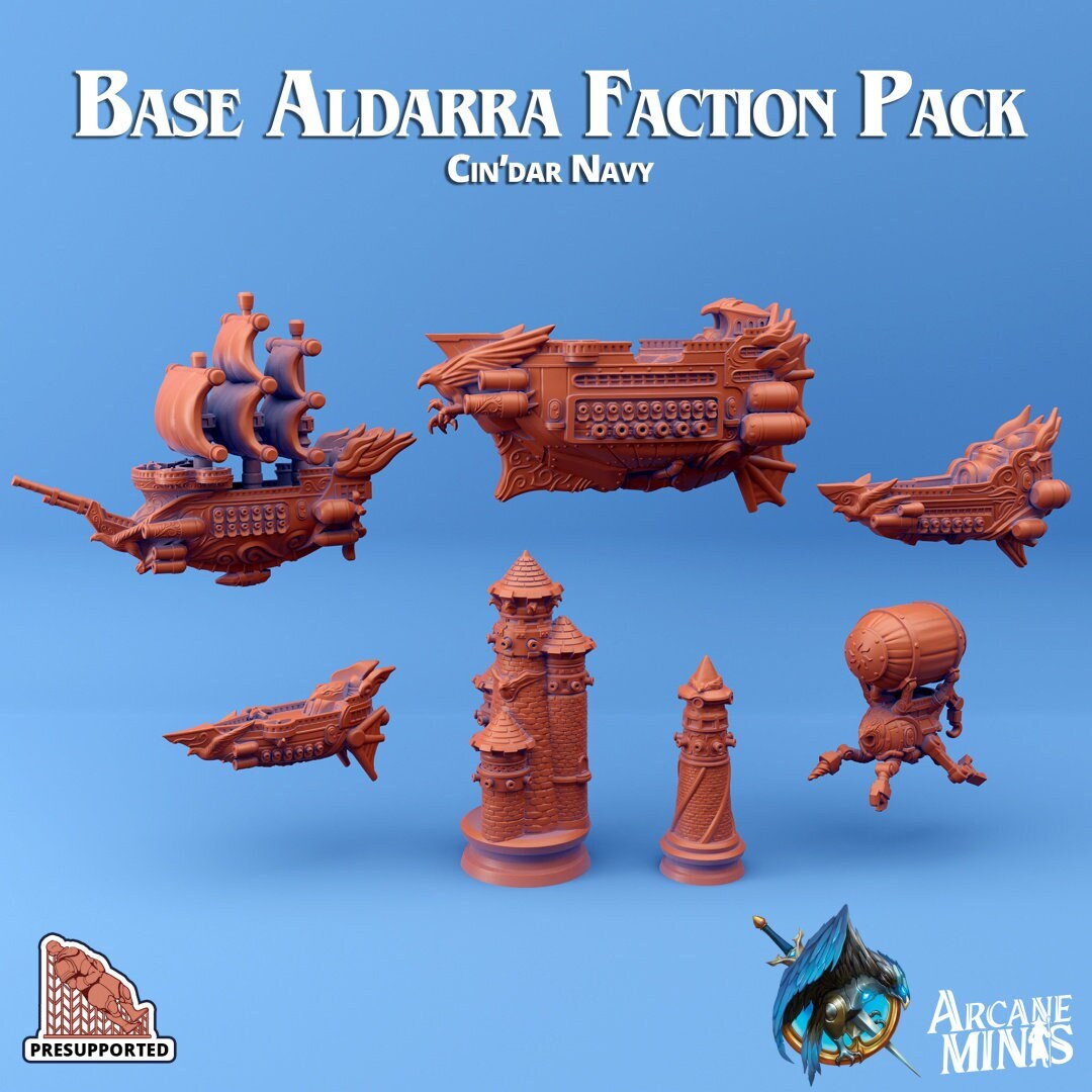 Cin'Dar Faction - Base Aldarra Pack by Arcane Minis