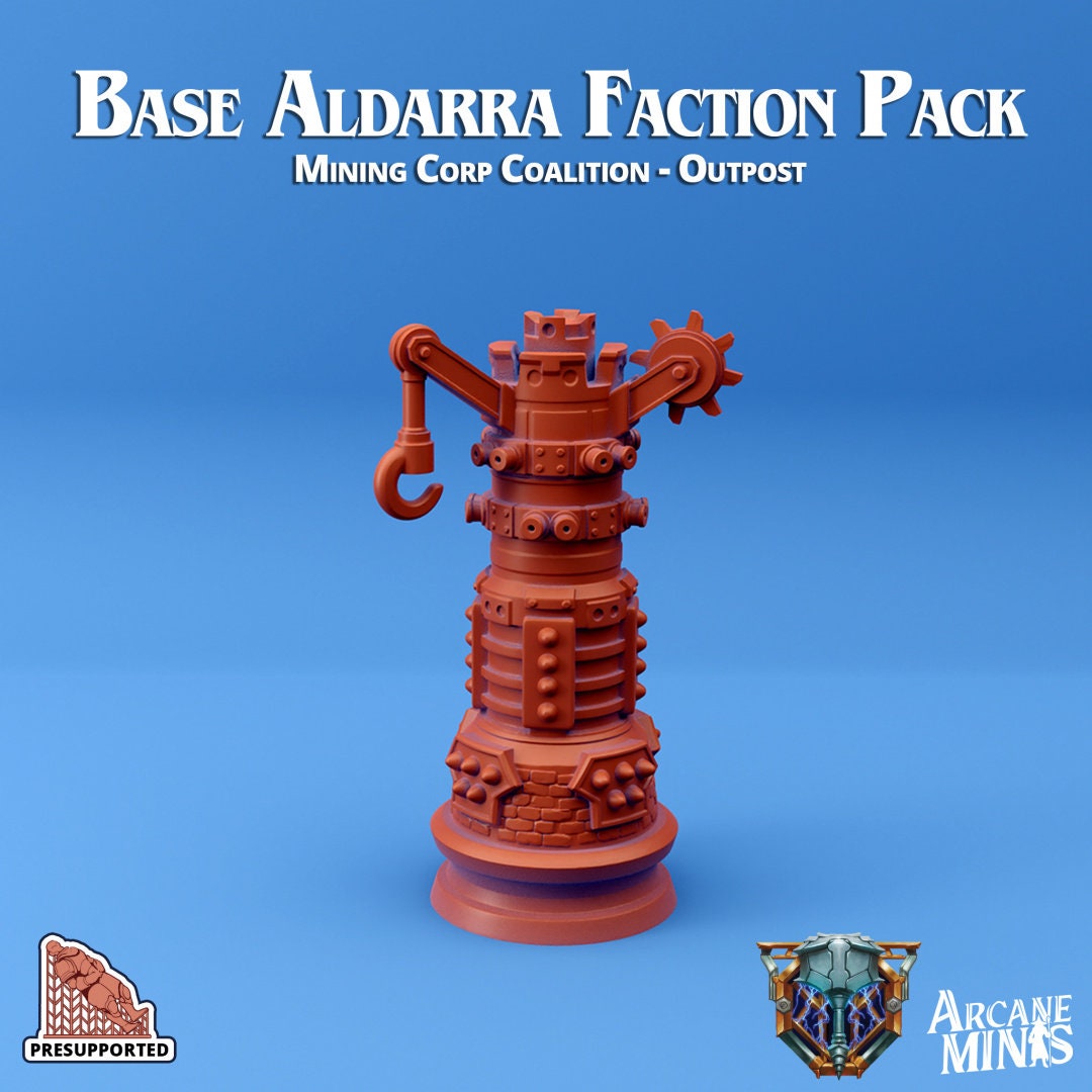 Mining Corp Faction - Base Aldarra Pack by Arcane Minis