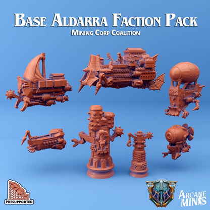 Mining Corp Faction - Base Aldarra Pack by Arcane Minis