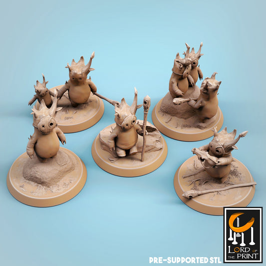 Forst Spirits by Rescale Miniatures | Please Read Description | Print on Demand