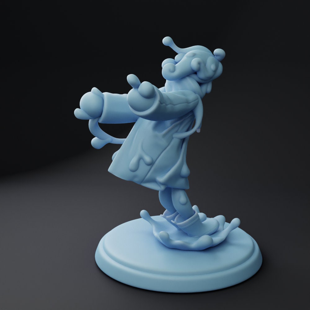 Rainy Day Slime Girl by Twin Goddess Miniatures