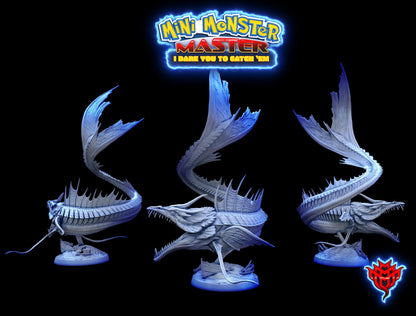 Hungering Barracuda by Mini Monster Mayhem | Please Read Description | Print on Demand