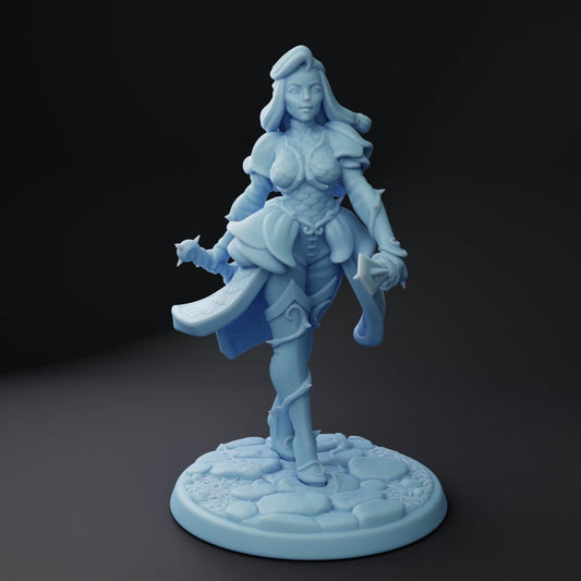 Camelia, Bloodthorn Ranger by Twin Goddess Miniatures