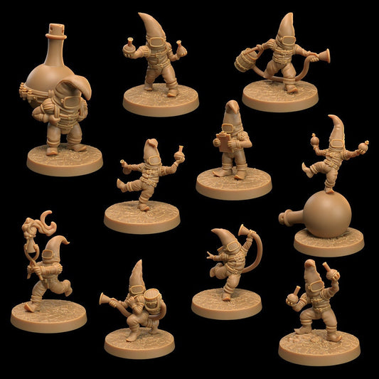 Hazmat Gnomes by Dragon Trappers Lodge | Please Read Description | Print on Demand