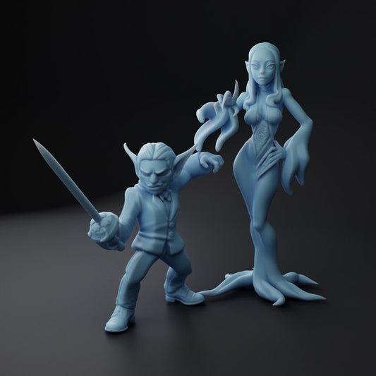 The Evves by Twin Goddess Miniatures | Please Read Description | Print on Demand