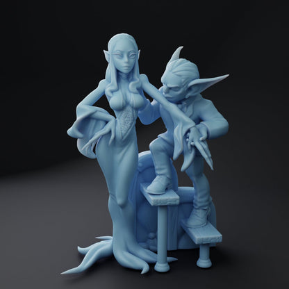 The Evves by Twin Goddess Miniatures | Please Read Description | Print on Demand