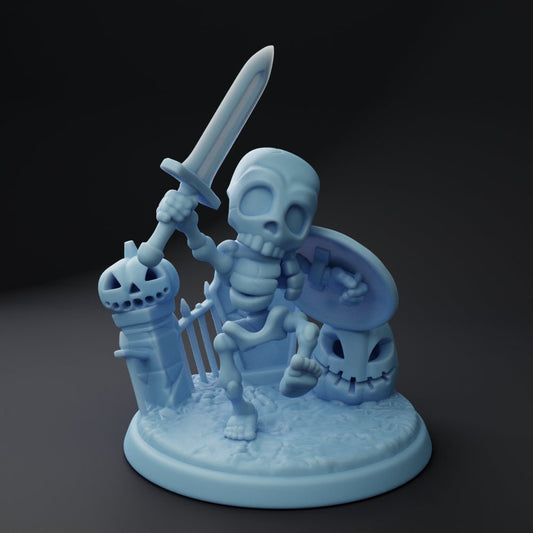 Skeletons by Twin Goddess Miniatures | Please Read Description | Print on Demand