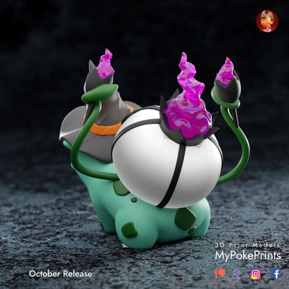 Halloween Seed Monster by MyPokePrints