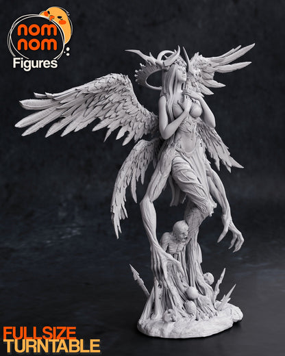 Zhazel, Fallen Angel by NomNom Figures