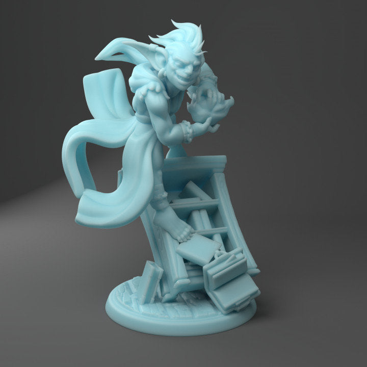 Blaster Caster, Goblin Mage by Twin Goddess Miniatures