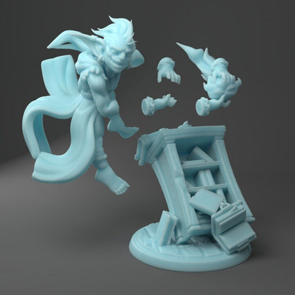 Blaster Caster, Goblin Mage by Twin Goddess Miniatures