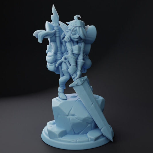 Cherry, Goblin Adventurer by Twin Goddess Miniatures