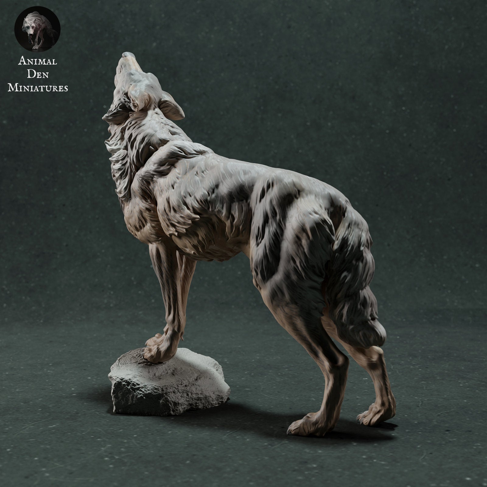 Iberian Wolves 1:16 Scale Model by Animal Den