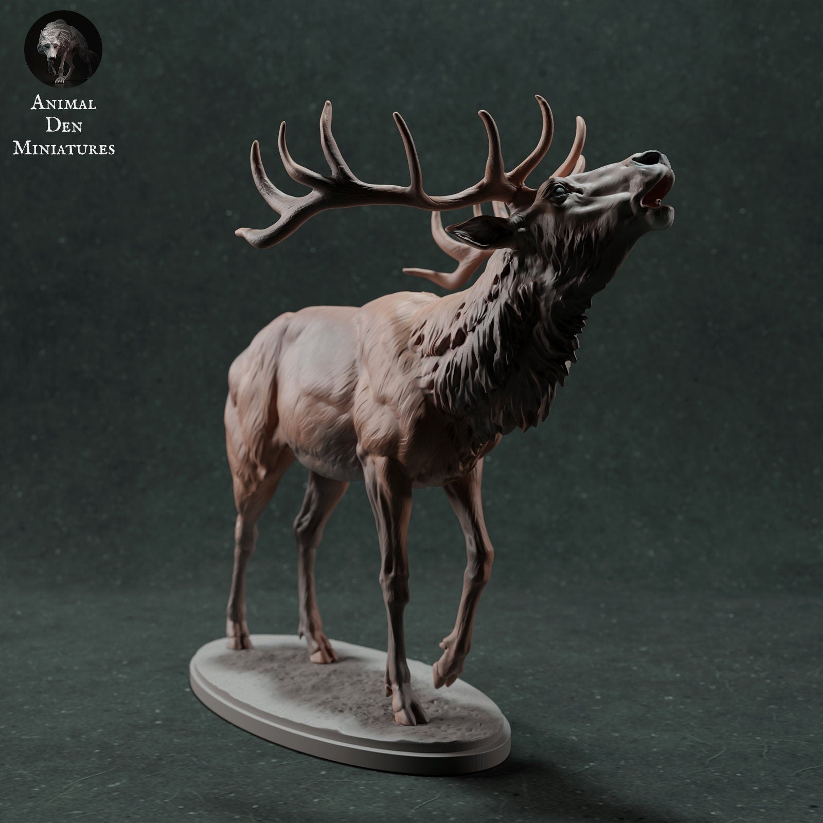 Red Deer 1:24 Scale Model by Animal Den | Unpainted – The Meeple Room