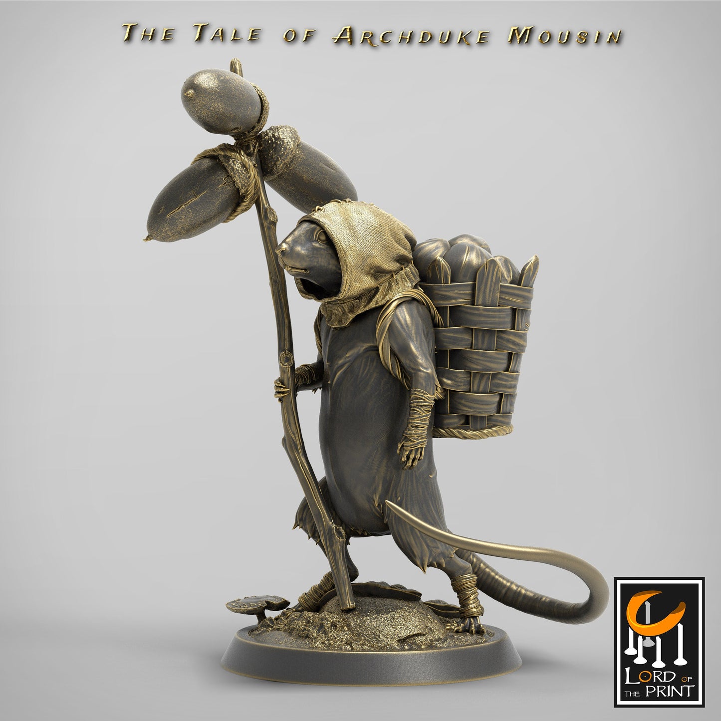 Mice-folk, part 2 by Rescale Miniatures | Please Read Description | Print on Demand