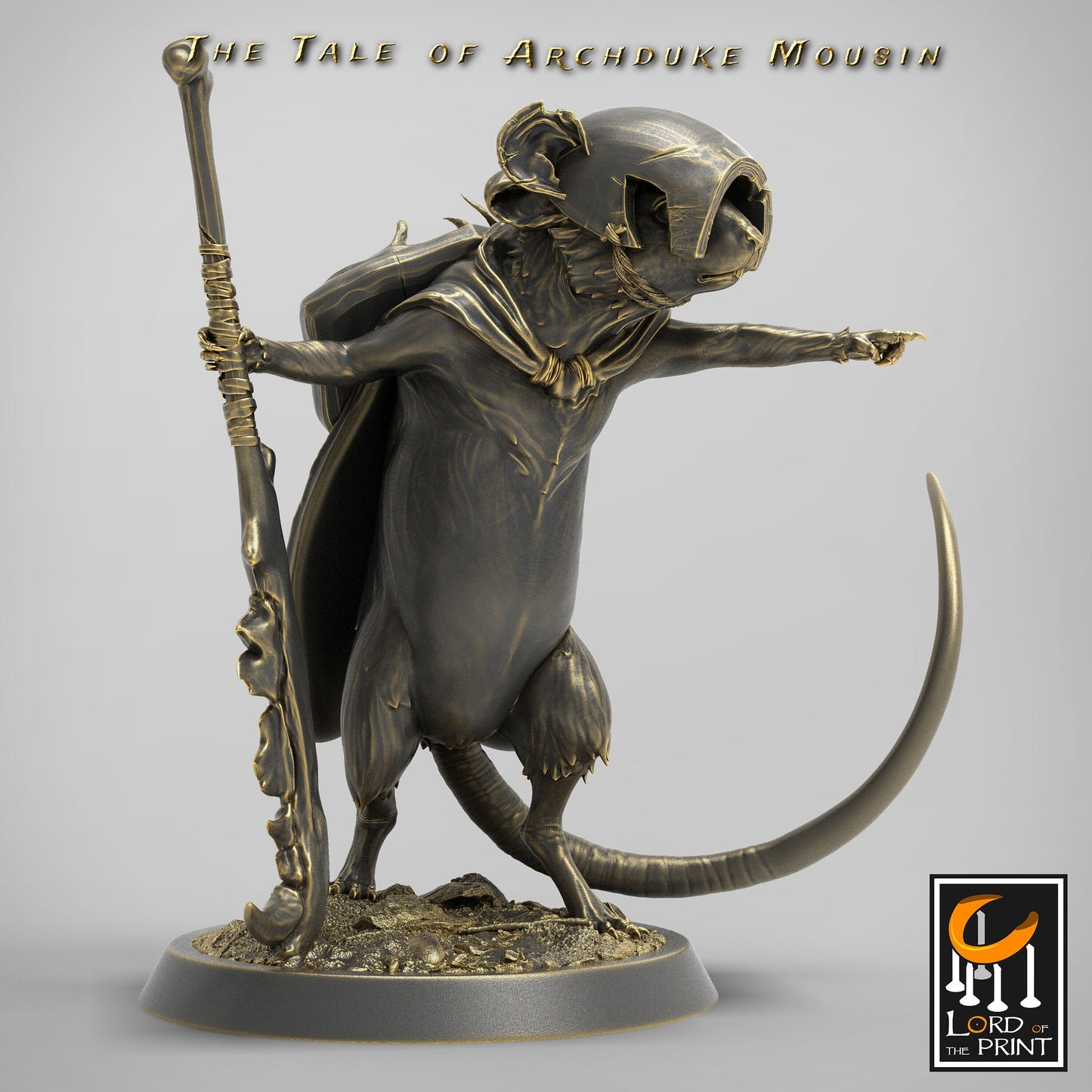 Mice-folk, part 2 by Rescale Miniatures | Please Read Description | Print on Demand